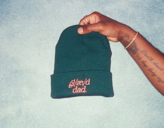 cuffed beanie. (holiday edition)